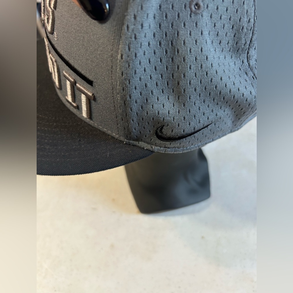 Nike True Tennessee Volunteers Vols Baseball Flatbill Adjustable Hat Gray - Picture 3 of 8